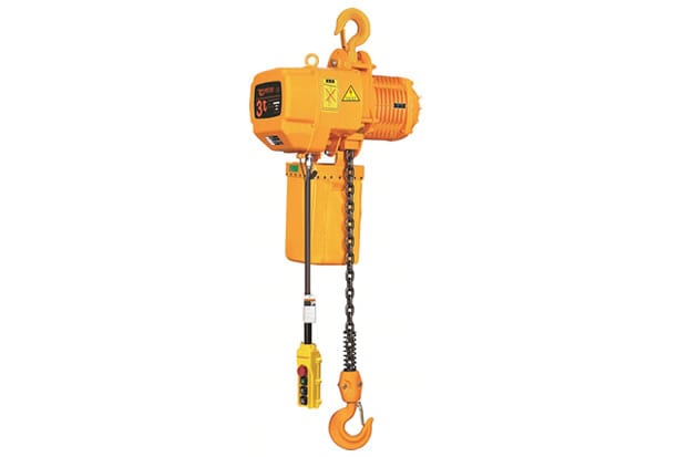 hook type electric chain hoist