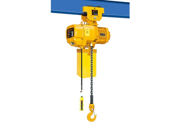 2 ton Electric Chain Hoist with Manual Trolley