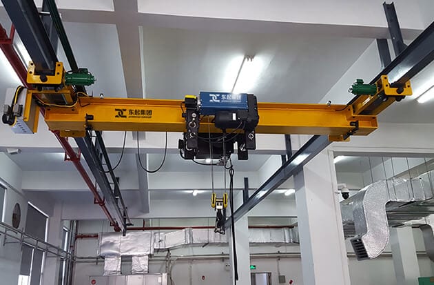 LX underslung single girder overhead crane