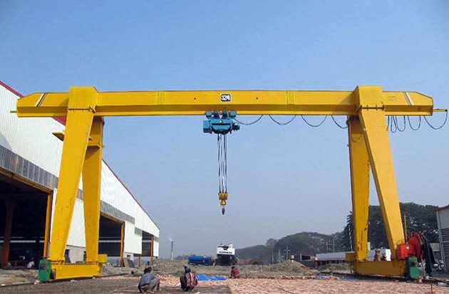 MH single girder factory gantry crane