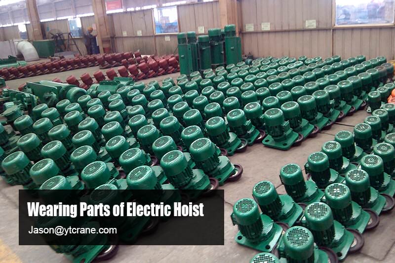 What Are the Wearing Parts of Electric Hoist?