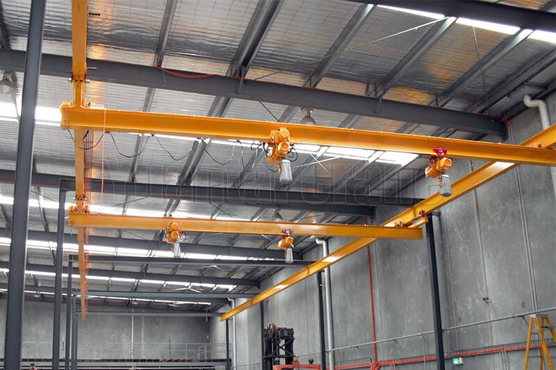 Freestanding Underhung Bridge Crane