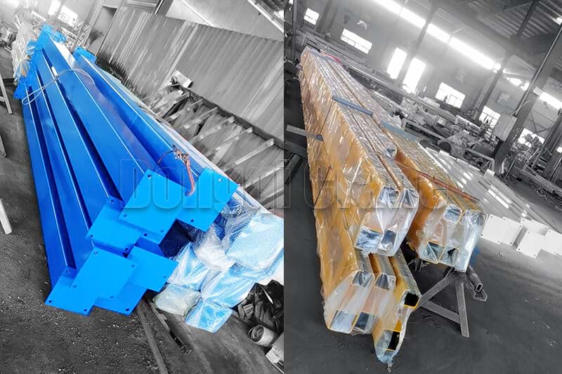 1 ton Freestanding Workstation Overhead Crane for Philippines